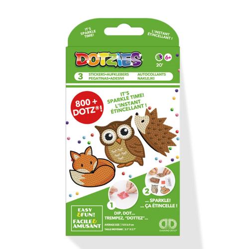 Diamond Dotz Dotzies 3 Sticker Packs - Sunshine