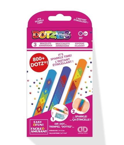 Diamond Dotz Dotzies Bracelet Packs - Mardigras