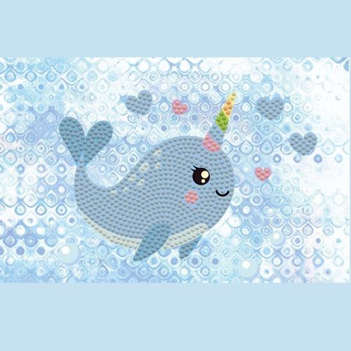 Diamond Dotz Dotzies Zipper Pouches - Narwhal Love
