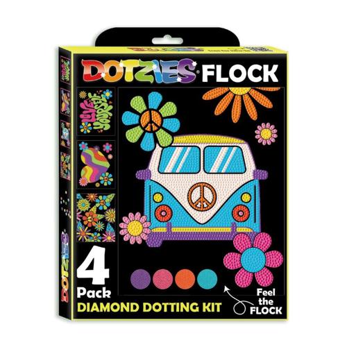 Diamond Dotz Dotzies Flock - Peace Love