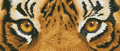 Diamond Dotz Diamond Kit - Tiger Spy 42x15cm