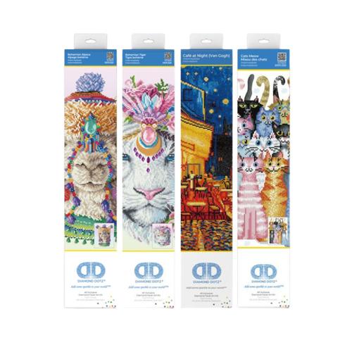 Diamond Dotz Diamond Kit - Bohemian Tiger 41x51cm