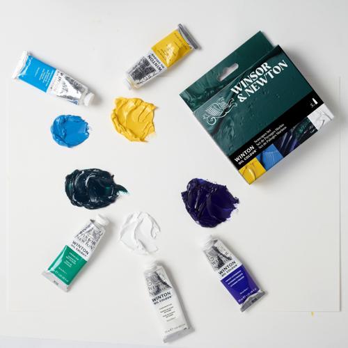Winsor & Newton Winton Oil Colour Sets 37ml - 5 X 37ml Botanic Set