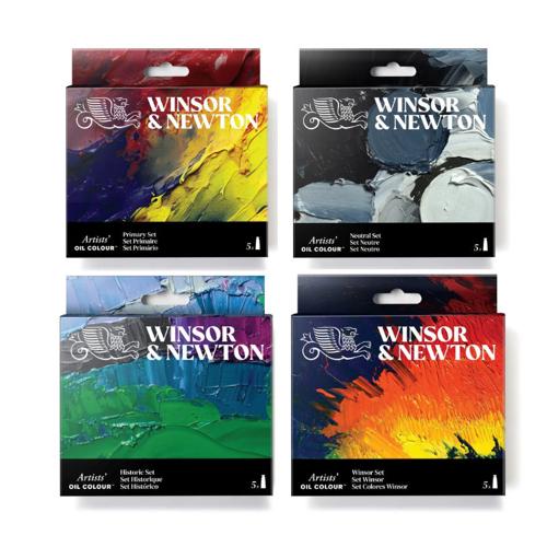 Winsor & Newton Artists' Oil Colour Sets 37ml - 5x 37ml Winsor Set