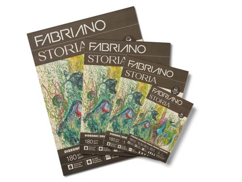 Fabriano Storia Drawing Pads - 180gsm 24x32cm 30 Sheets