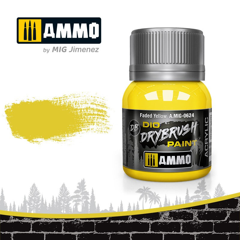 Ammo by MIG - Drybrush - Faded Yellow