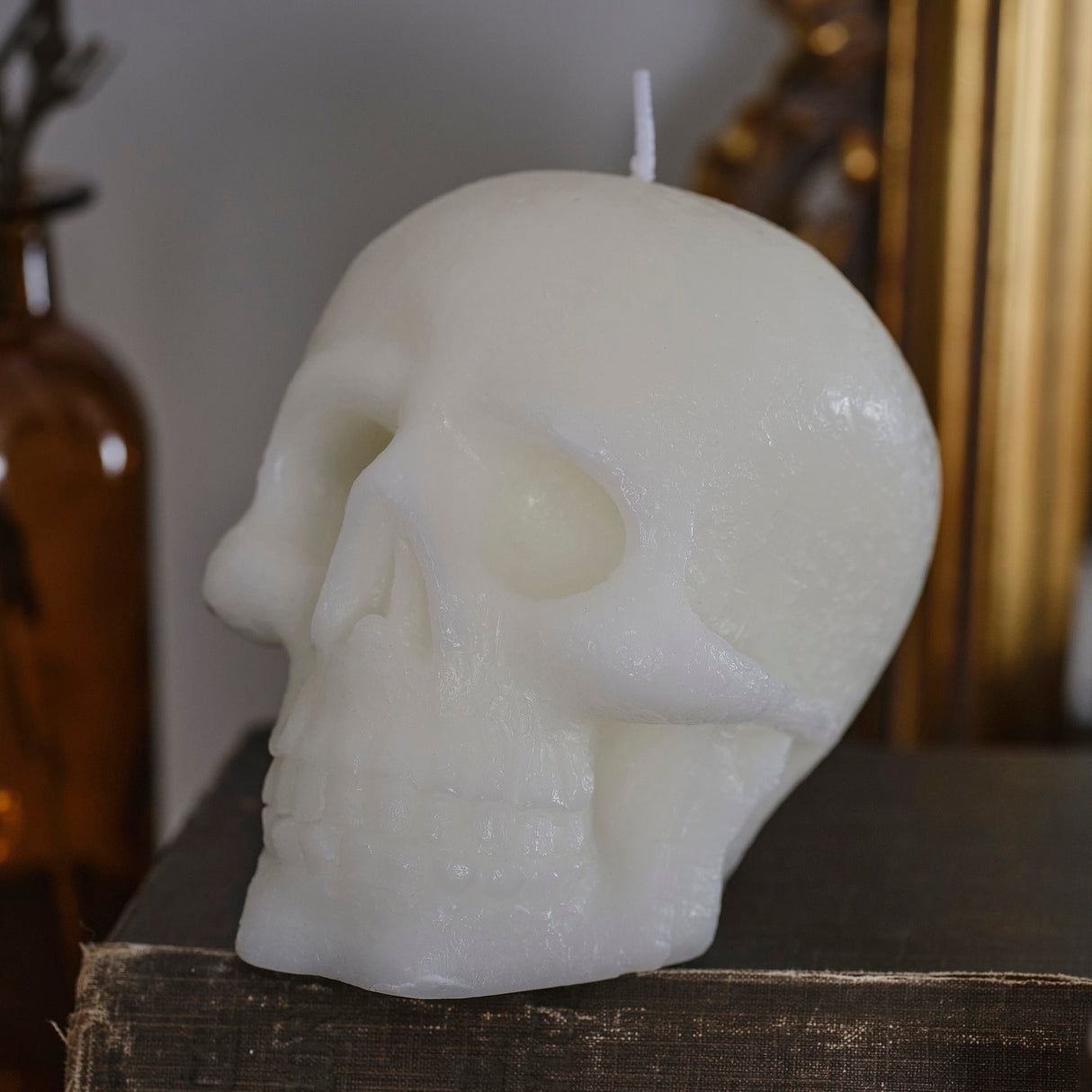 Candle - Deadly Soiree Skull (11cm)