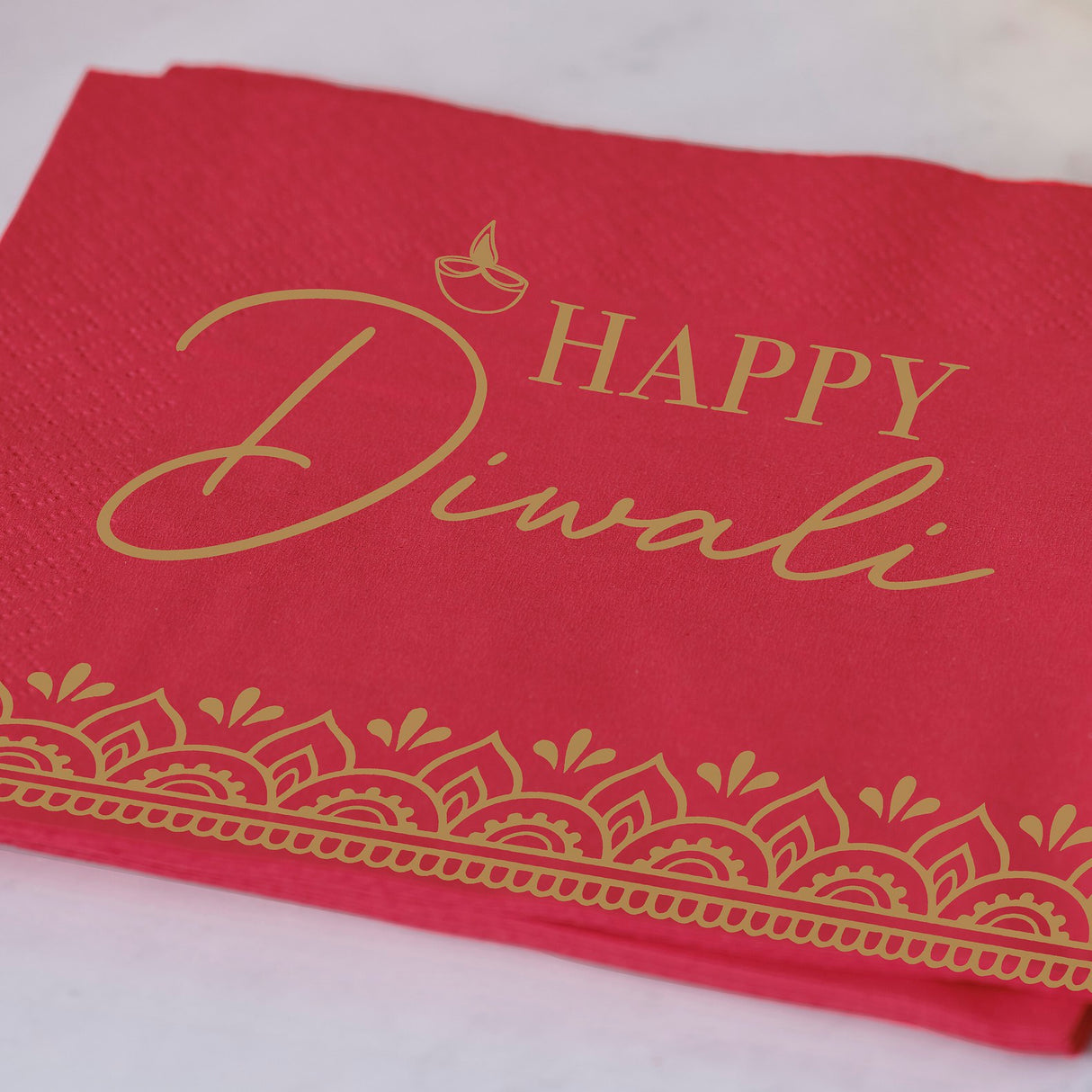 Beverage Napkins - Diwali