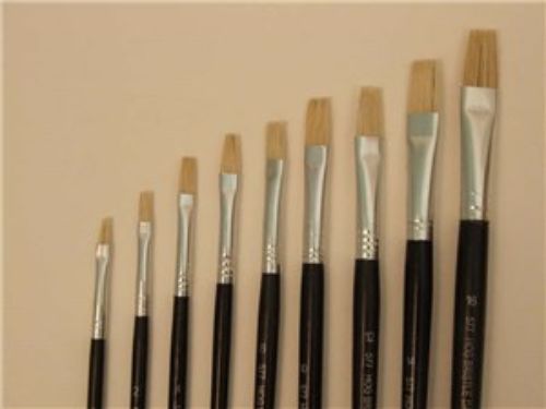 Eterna 577 Brush No.8: premium synthetic bristle brush for precise painting and blending in various mediums.