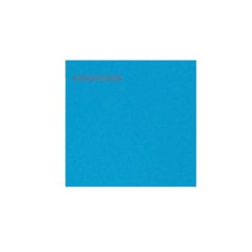 Pack of 50 A4 kingfisher blue cardstock sheets, perfect for artistic projects and presentations.