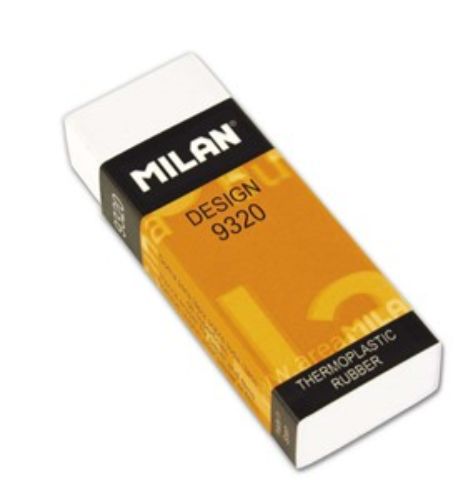 Pack of 30 Milan Eraser 920, high-quality thermoplastic design for efficient and precise pencil mark corrections.
