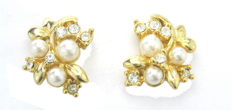 Earrings En. Gold. Rhodium