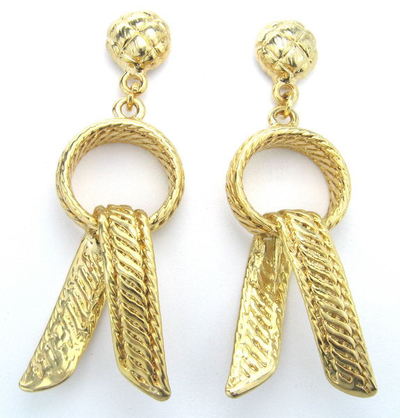 Earrings Gold- Version 12