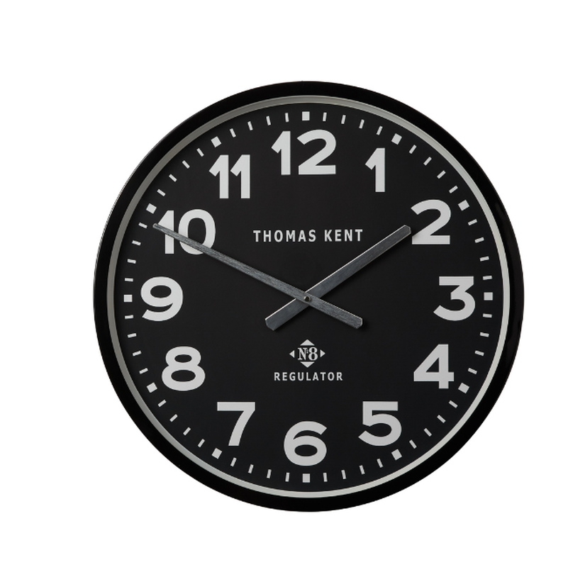 Thomas Kent Regulator 30cm Wall Clocks Black