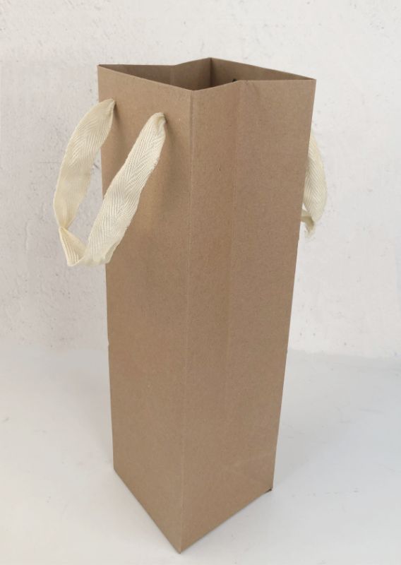 Wine Bag - Kraft 36cm (Set of 12)
