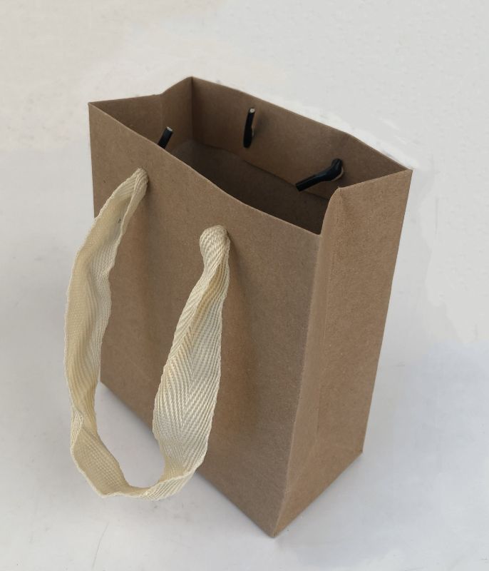 Giftbag - Craft Paper 14cm (Set of 12)