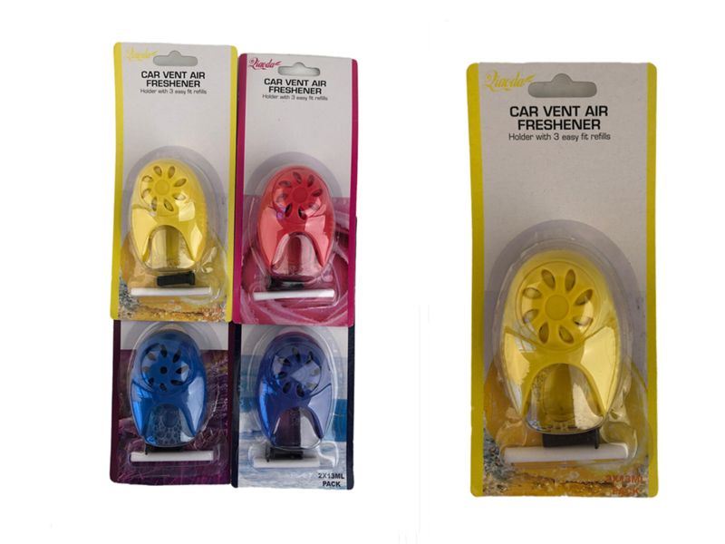 Car Air Freshener (Set of 12 Assorted)