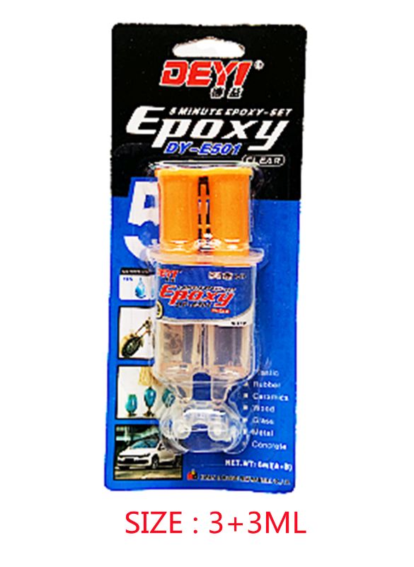 Epoxy Glue - 3+3ml (12 Packs)