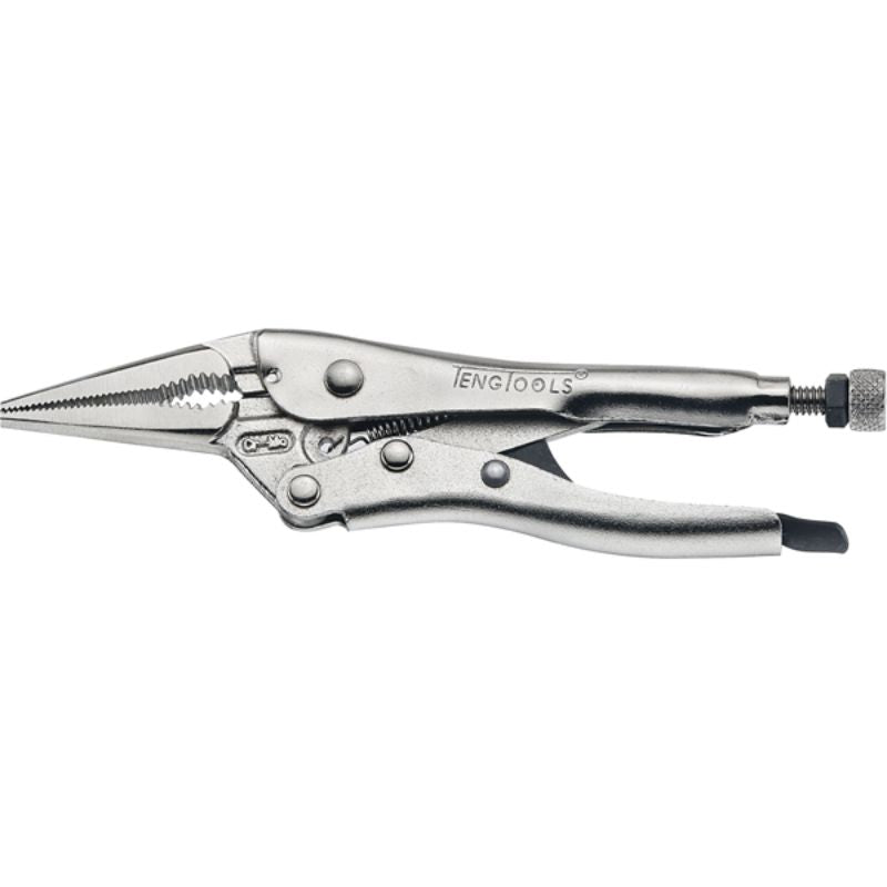 Teng 6in Long Nose Power Grip Plier Narrow Jaw
