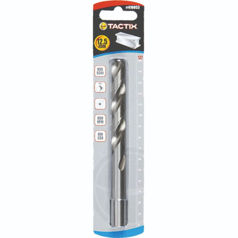 Tactix HSS Twist Drill 12.5mm**