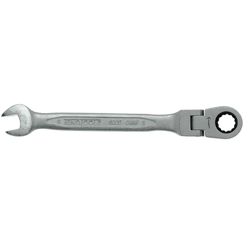Teng Flex-Head Ratchet Comb. Spanner 8mm