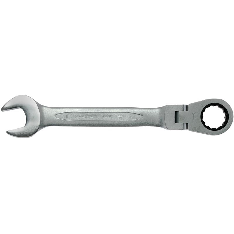 Teng Flex-Head Ratchet Comb. Spanner 19mm