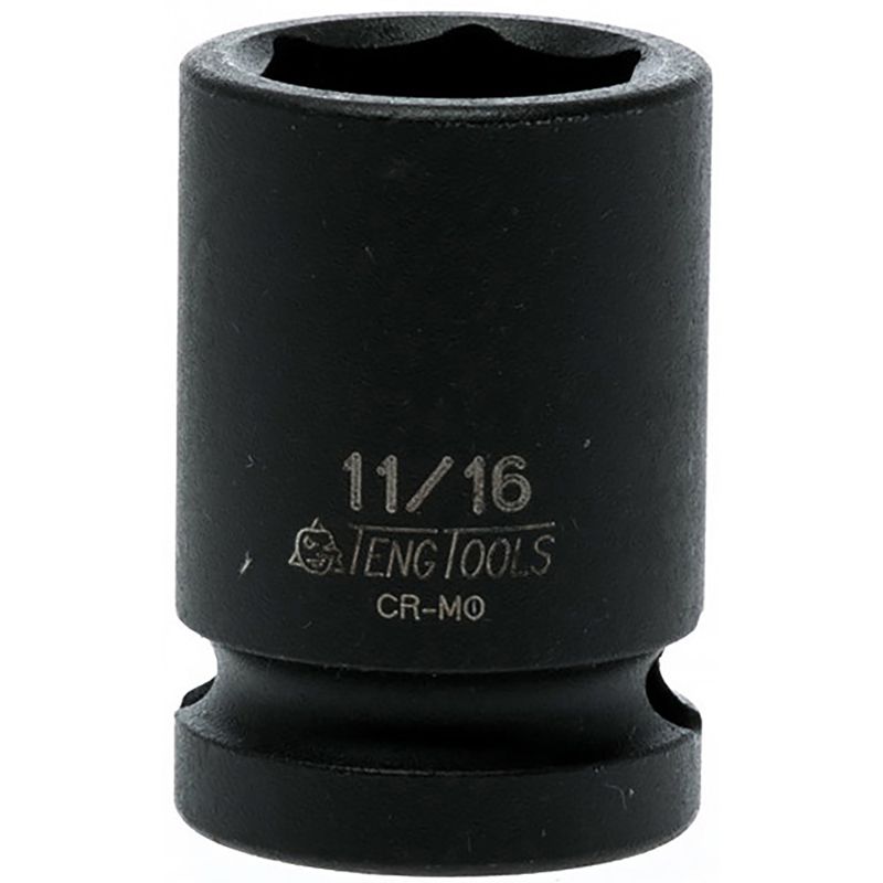 Teng 1/2in Dr. Impact Socket 11/16in