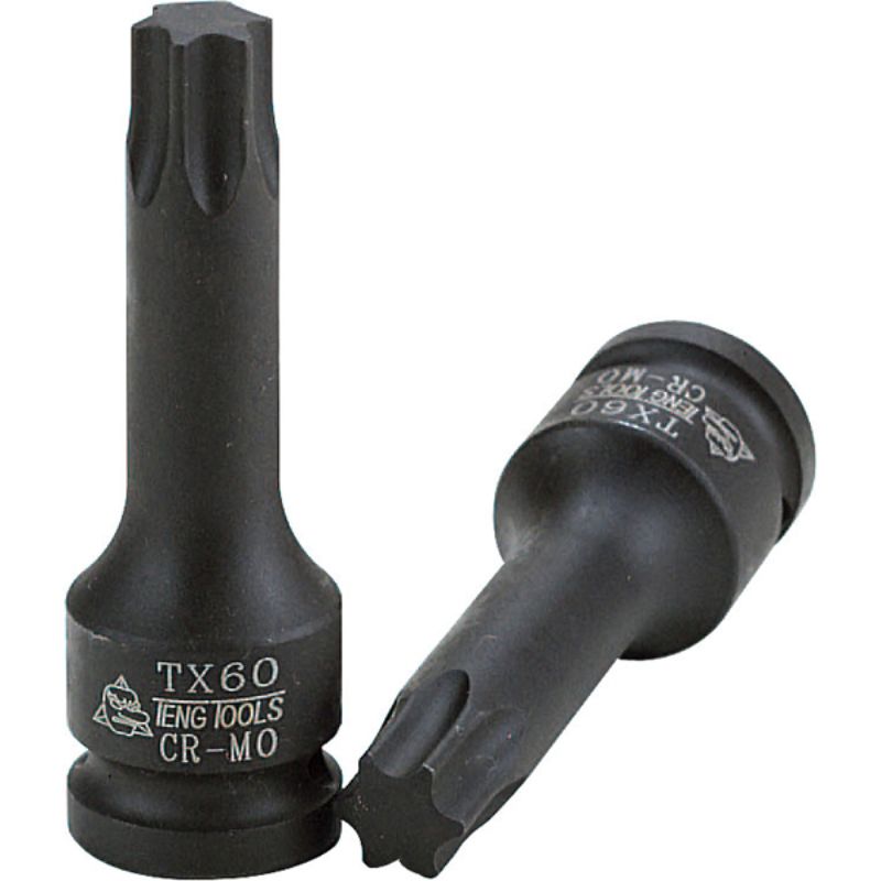 Teng 1/2in Dr. TX70 Impact Bit Socket DIN