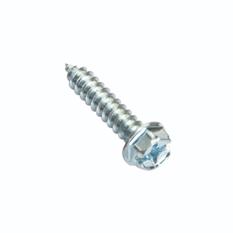 Champion 12G x 1in S/Tapping Screw Hex Head Phillips -25pk