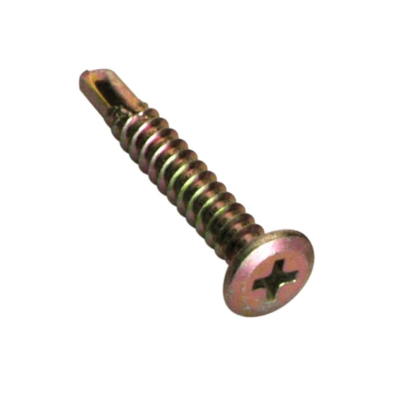 Champion 8G x 20mm Mushroom Head S/Drilling Screw Ph -50pk