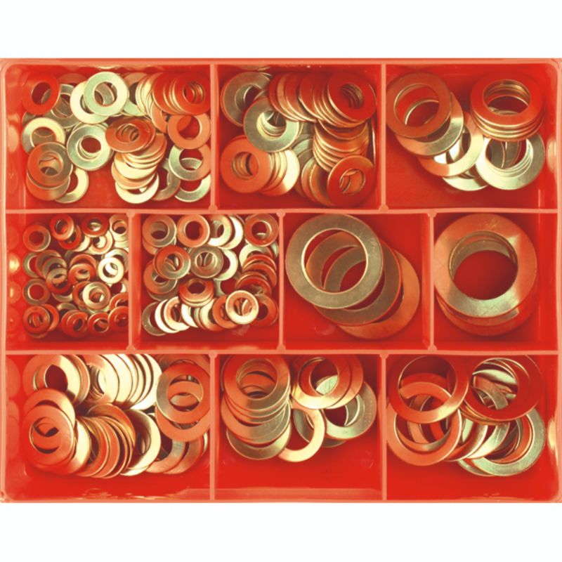 Champion 260pc Metric Copper Washer Assortment