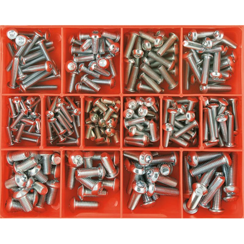 Champion 375pc Torx Security Button Head Screw Assortment