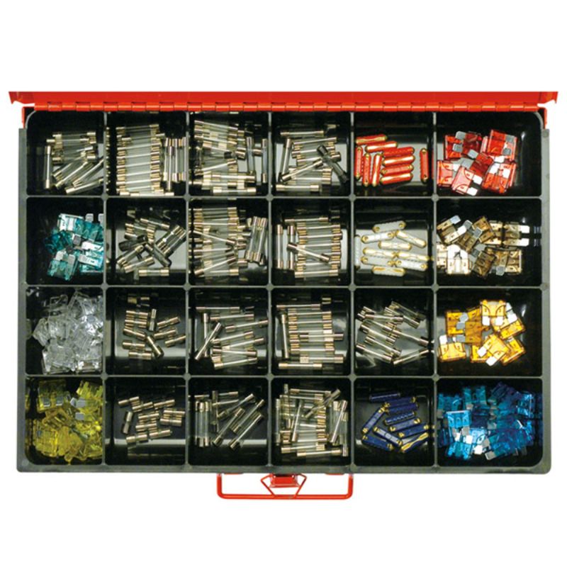 Champion Master Kit 300pc Auto Fuse Asst- Glass, Std Blade