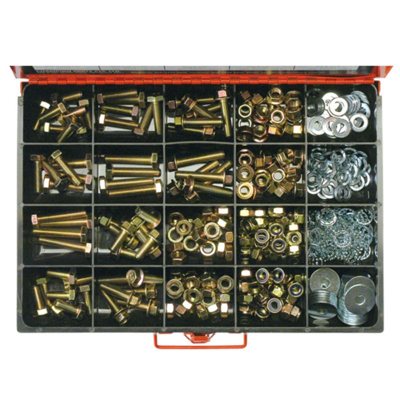 Champion Master Kit 401pc 10mm Bolt & Nut Asst GR8.8