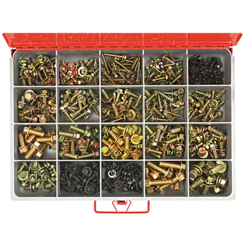 Champion Master Kit 380pc Metric Sems Assembly Asst