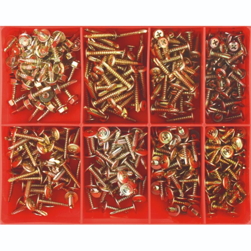 Champion 400pc Self Drilling Screw Assortment
