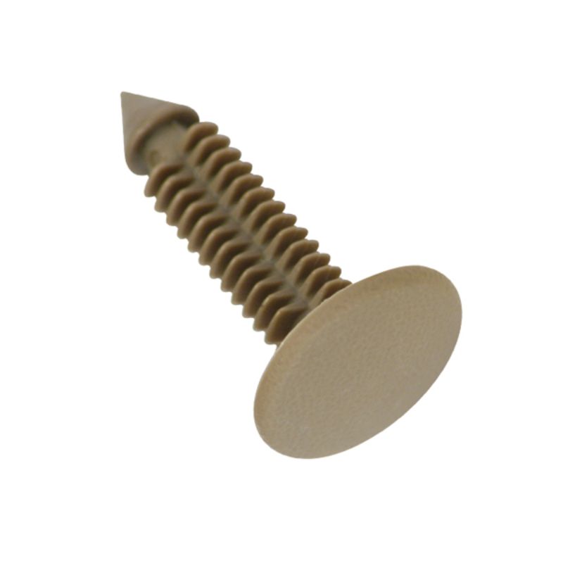 Champion Xmas Tree Clips -Beige 16mm Head -15pk