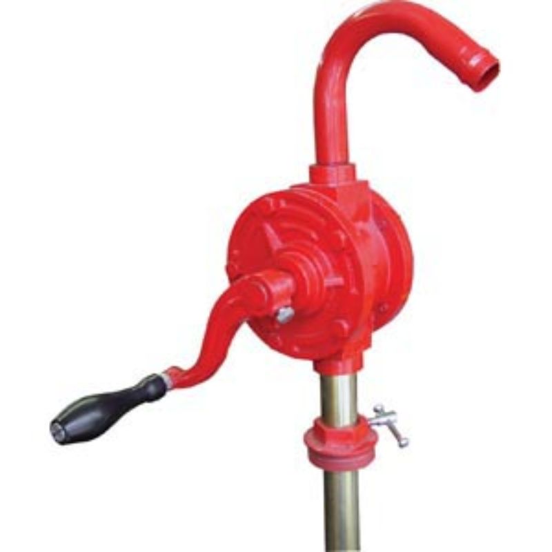 Groz Rotary Barrel Pump W/3pc Rigid Suction Tube