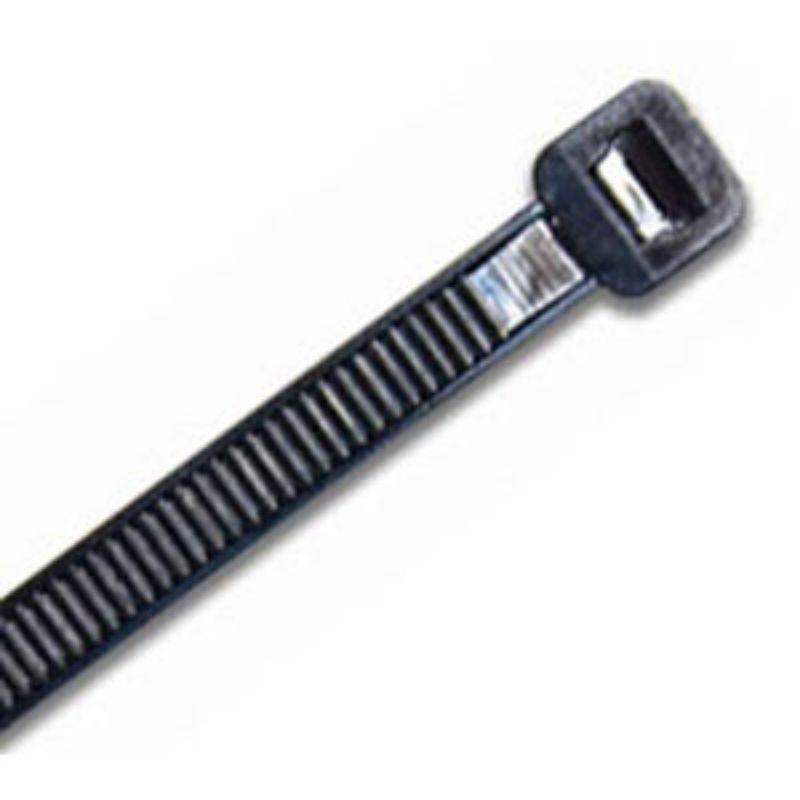 ISL 300 x 4.8mm UV Nylon Cable Tie - Blk. - 1000pk