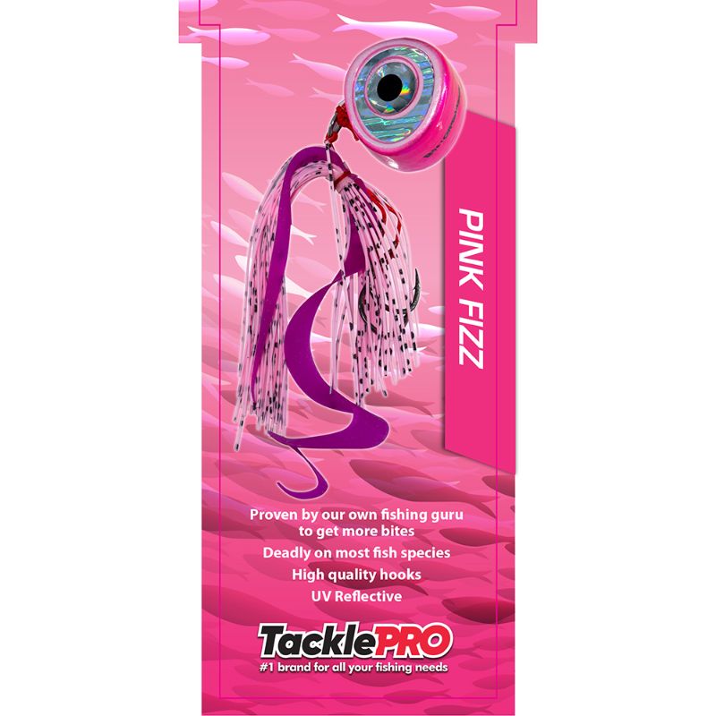 TacklePro Kabura Lure 100gm - Pink Fizz