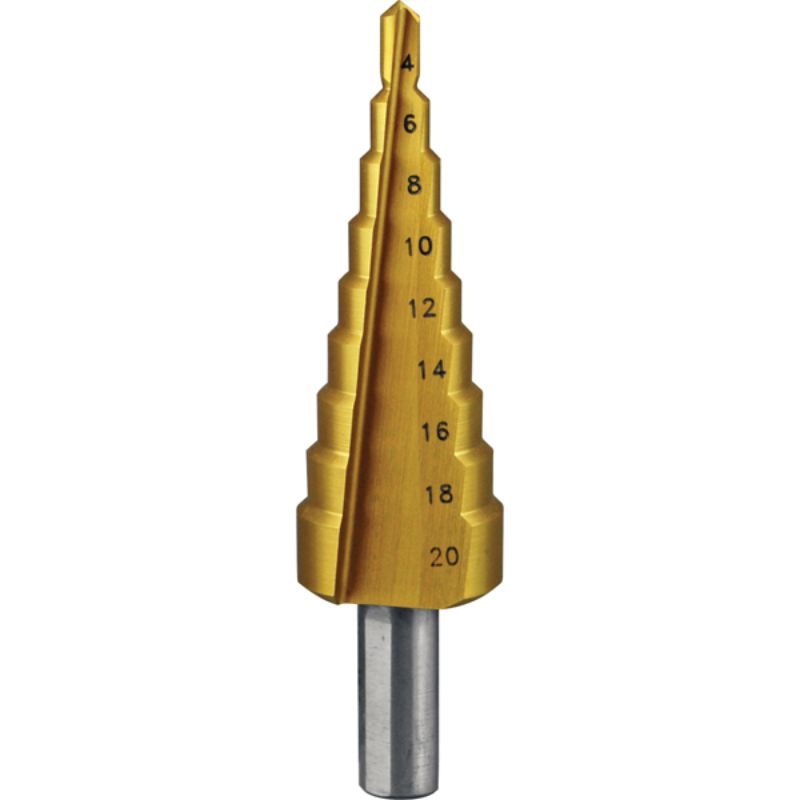 Holemaker Step Drill Straight Flute 4-12mm
