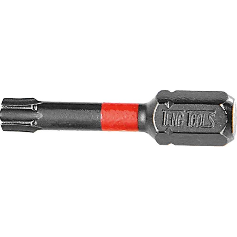 Teng 1pc 1/4in TX27 Impact Screwdriver Bit 30mm