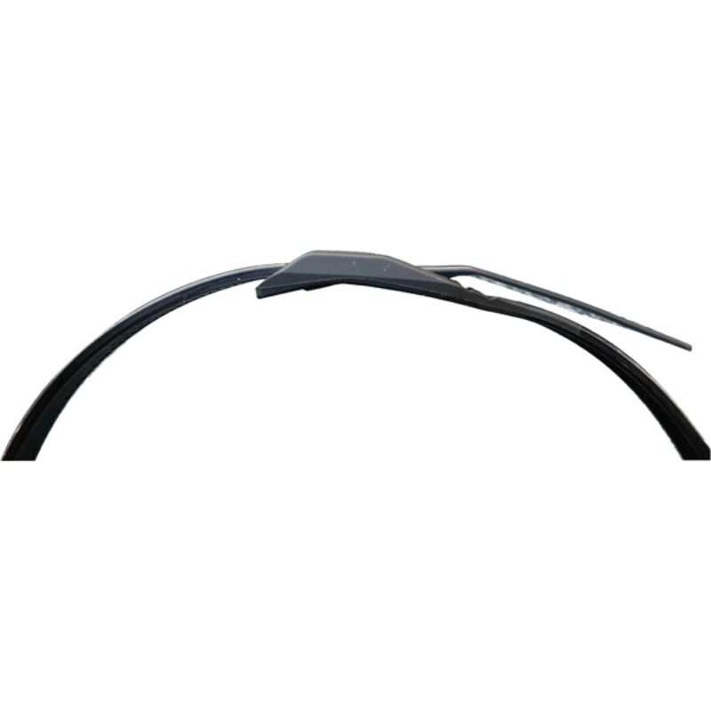 ISL 370x7.6mm Low Profile Cable Tie - UV Blk - 100pk