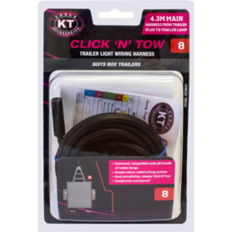 KT C'N'T 5P TO 4P MAIN WIRE HARNESS-4.3M (#8)**