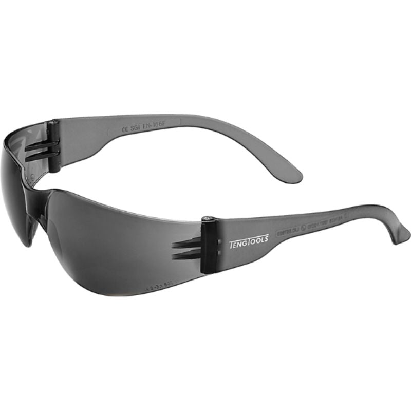 Teng Anti-Fog Safety Glasses - Smoke - AS/NZS1337