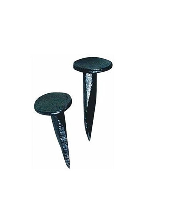 Premium 25mm blued tacks in 40gm packet for upholstery and crafting, featuring narrow heads for neat finishes.