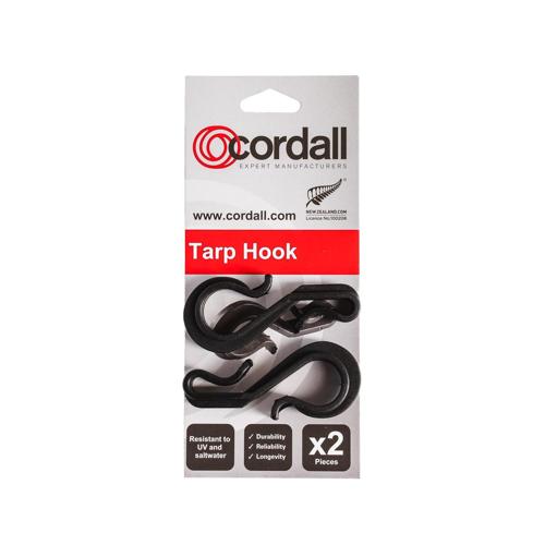 Tarpaulin Bungee Cord Hooks Solcor Pack of 2