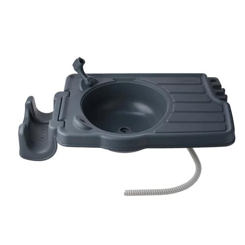 Large Outdoor Sink and Hose Hanger Maze