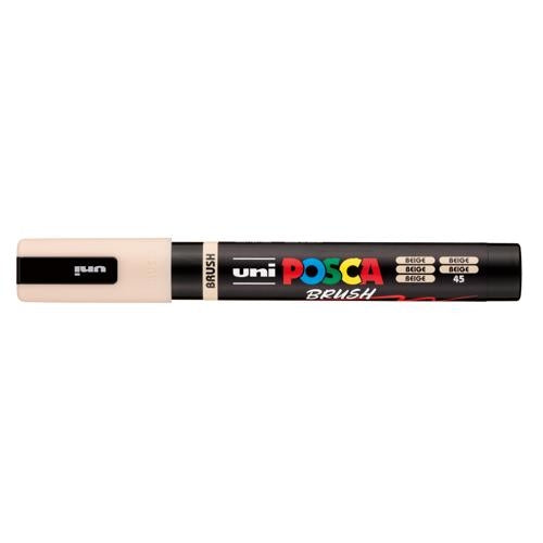 Uni Posca Marker 1-4mm Medium Brush Tip Beige PC-5BR