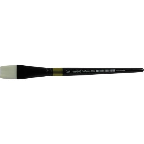 DAS S1008F Taklon Flat Short Handle Brush 3/4"